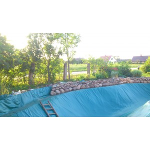 Dīķa plēve PVC 1mm Dīķa plēve PVC 1mm